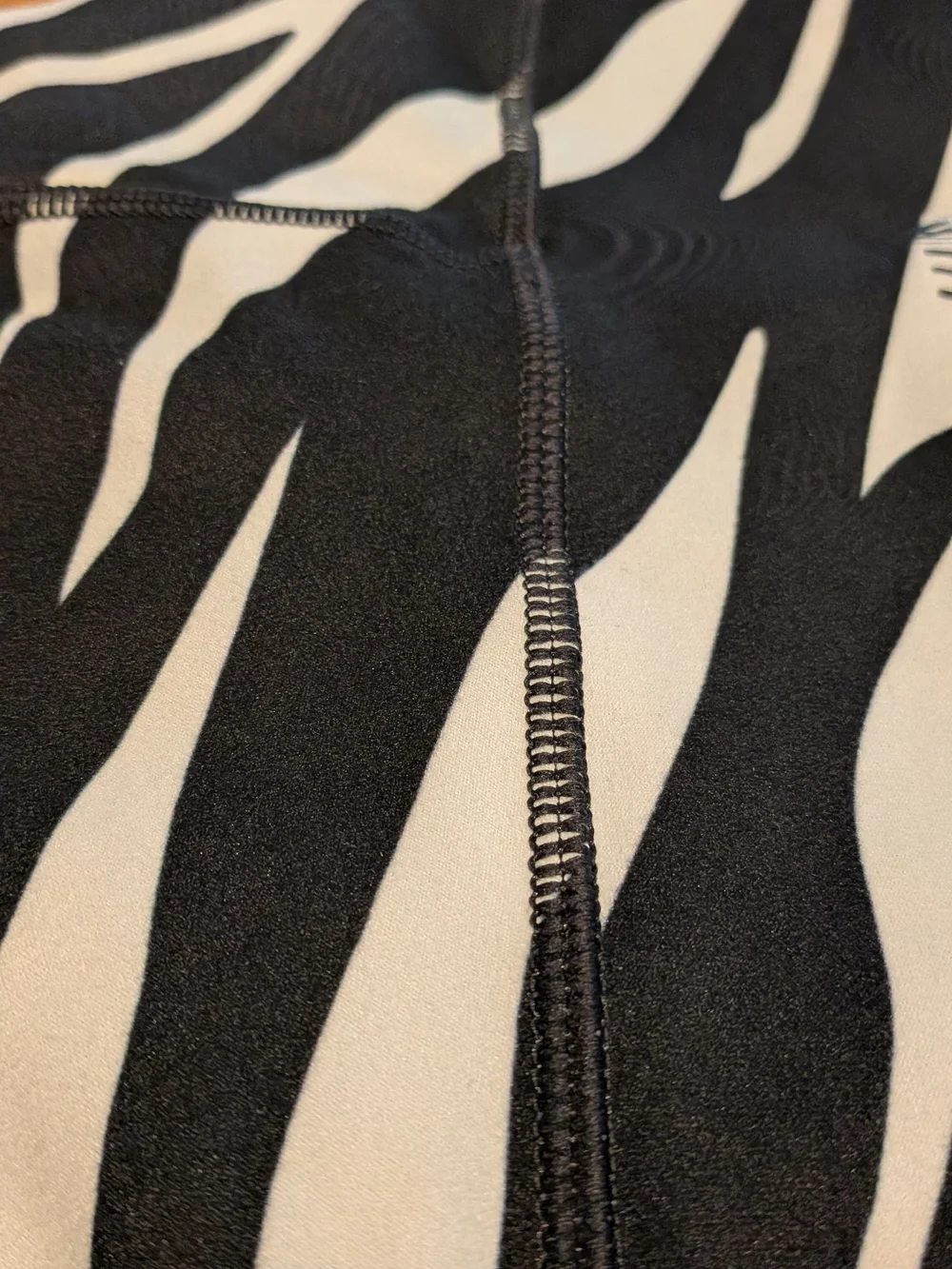 WITH: Wear It To Heart Zebra Print Leggings - Size Small - Excellent Condition